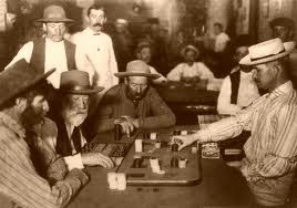 история покера старое фото